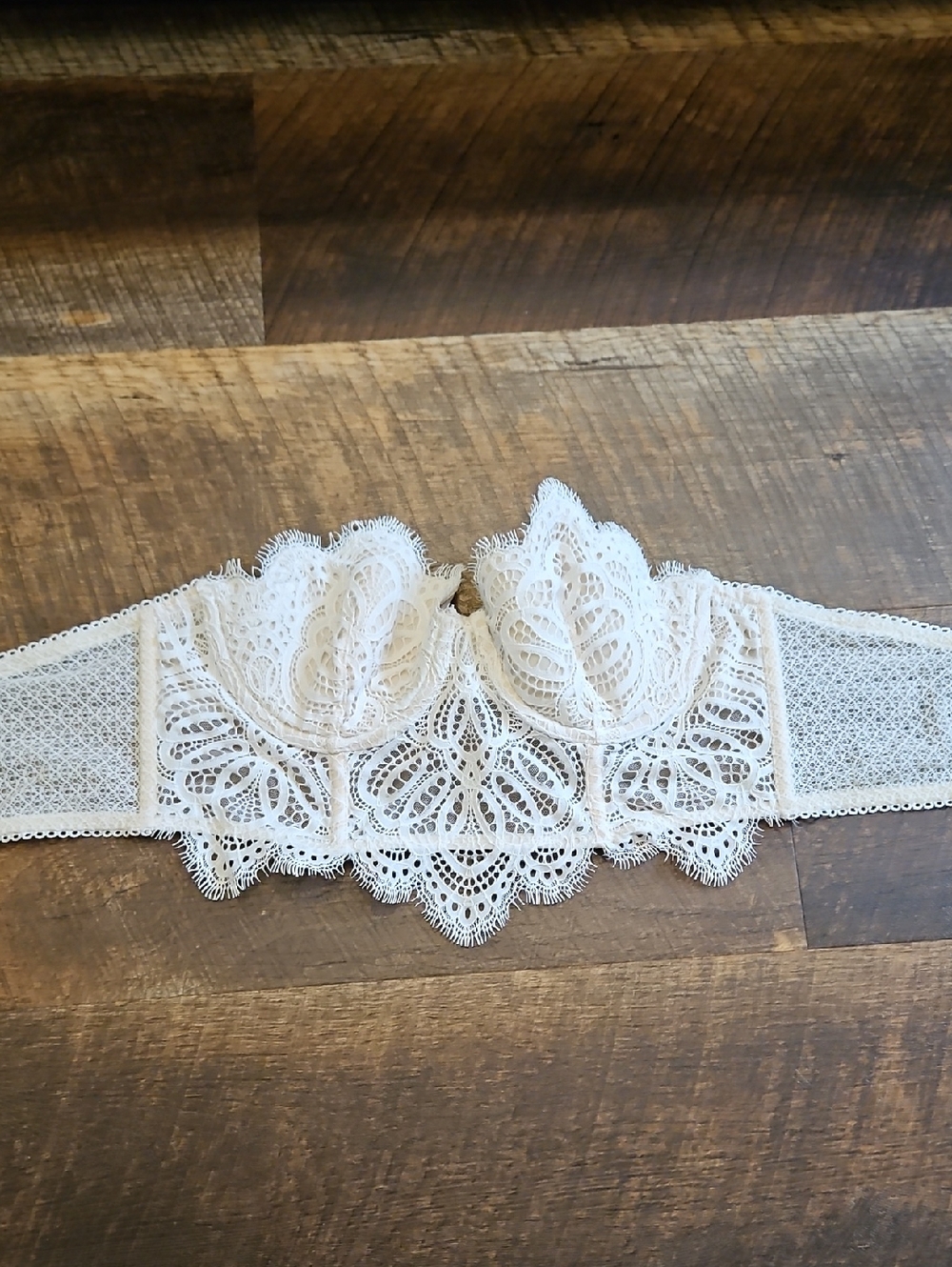 Victoria's Secret Dream Angels Lace Longline Strapless Corset Bra